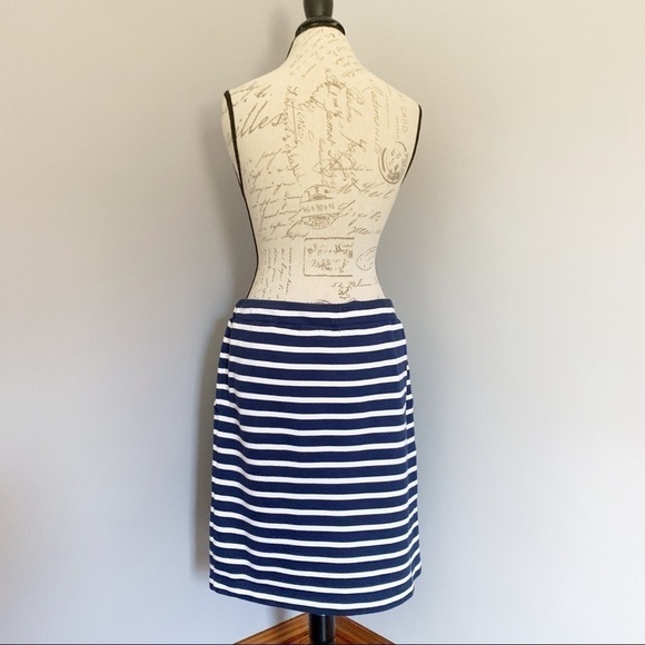 Vineyard Vines Stripe Drawstring Pencil Skirt - Picture 3 of 6